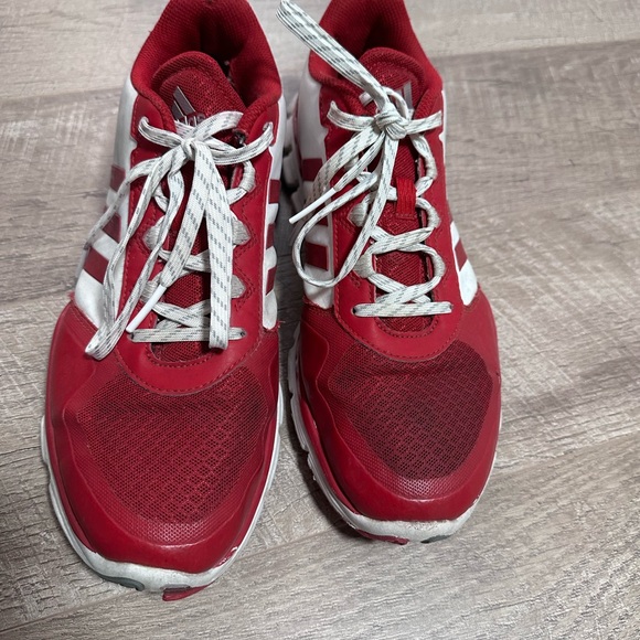 Jax State Team Issued Adidas Red + White sneakers - Picture 4 of 8